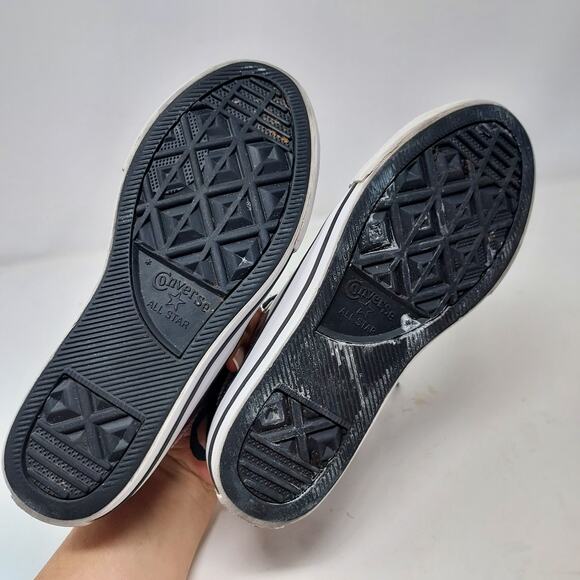 Converse Ombre Glitter Sneakers Size 1 - Picture 8 of 9